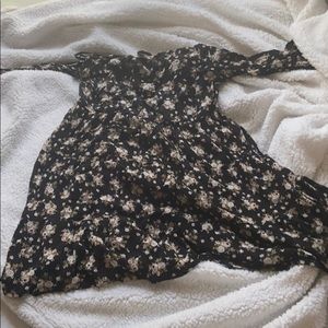 Forever 21 long sleeve, cross back dress